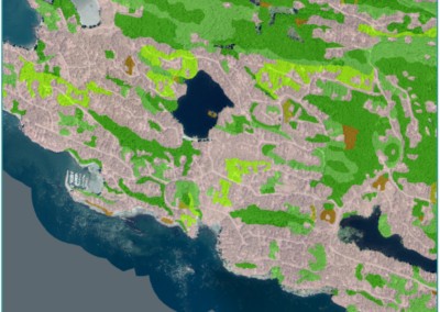 Contiguous Forest Mapping